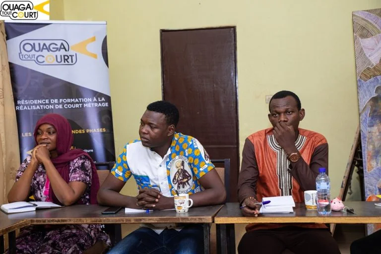 Première session de formation avec les incubés de Ouaga Tout Court
